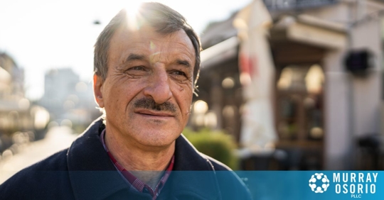 Man posing for the camera