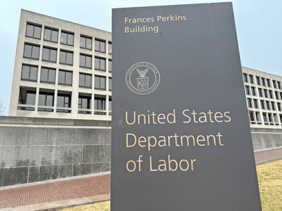 United States Department of Labor exterior of The Francis Perkins building