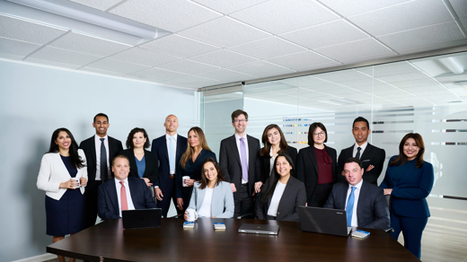 MO Attorneys sitting around a conference table